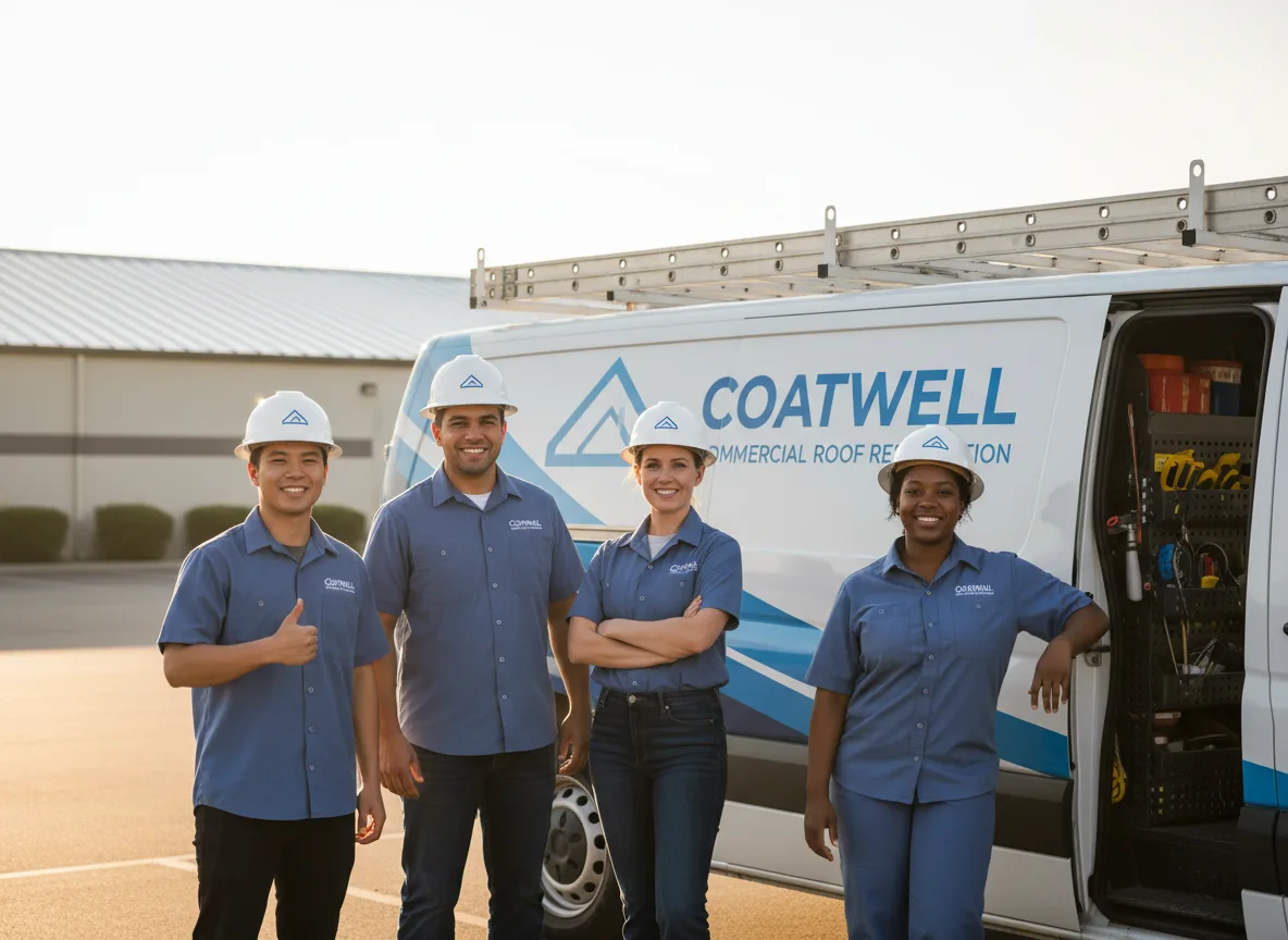 Commercial roof coating company in Tiverton, RI